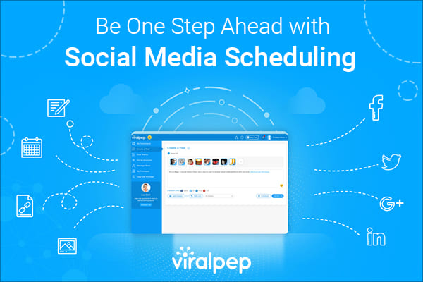 Be one step ahead with social media scheduling you can thank us later