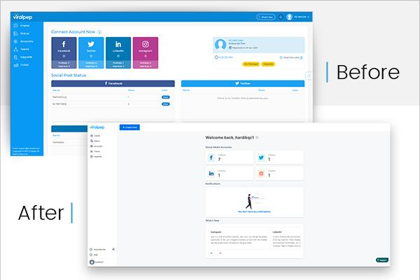 Feature-rich Dashboard