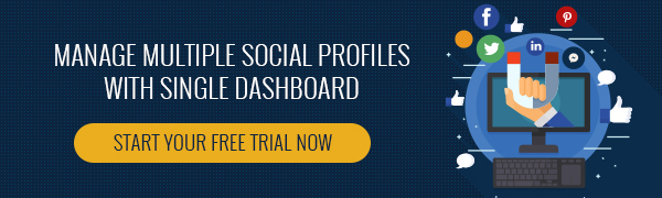 manage multiple social profiles with single dashboard