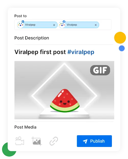 social media gif publishing tool