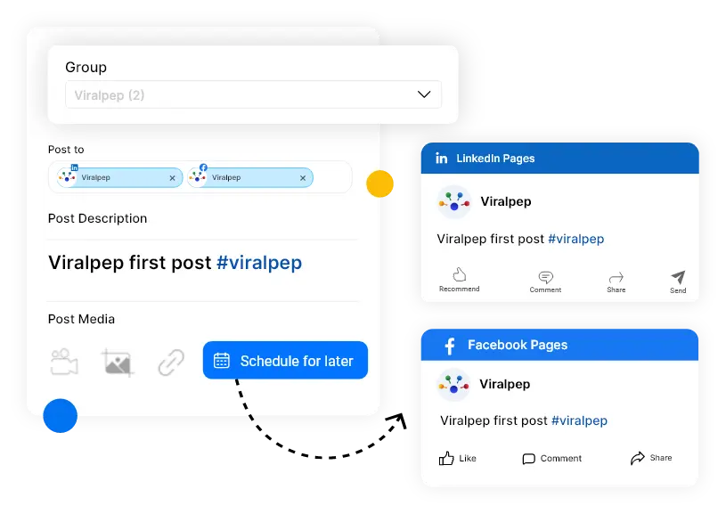 social media profile group tool