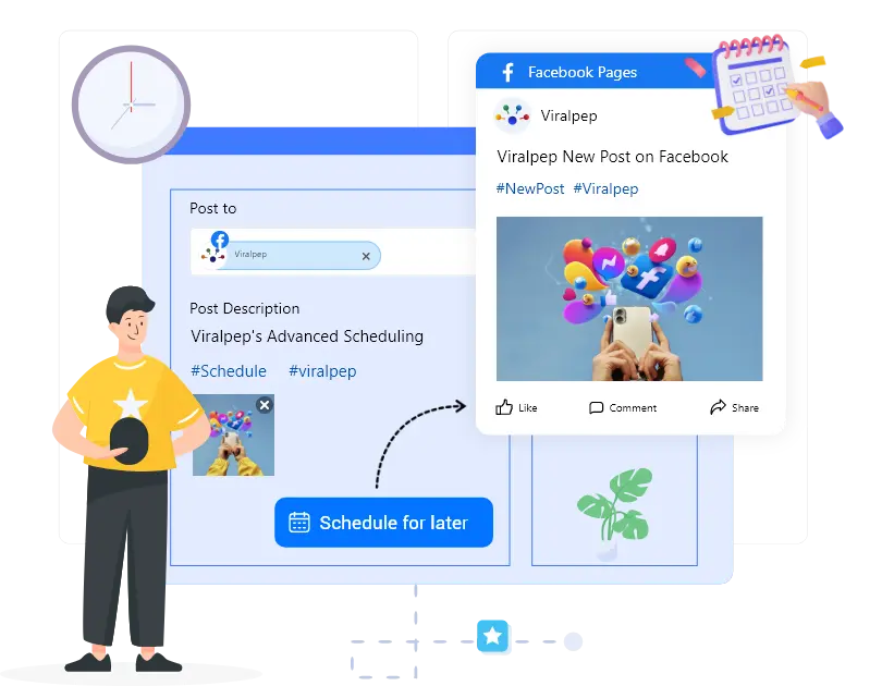 Facebook Post Scheduling Tool