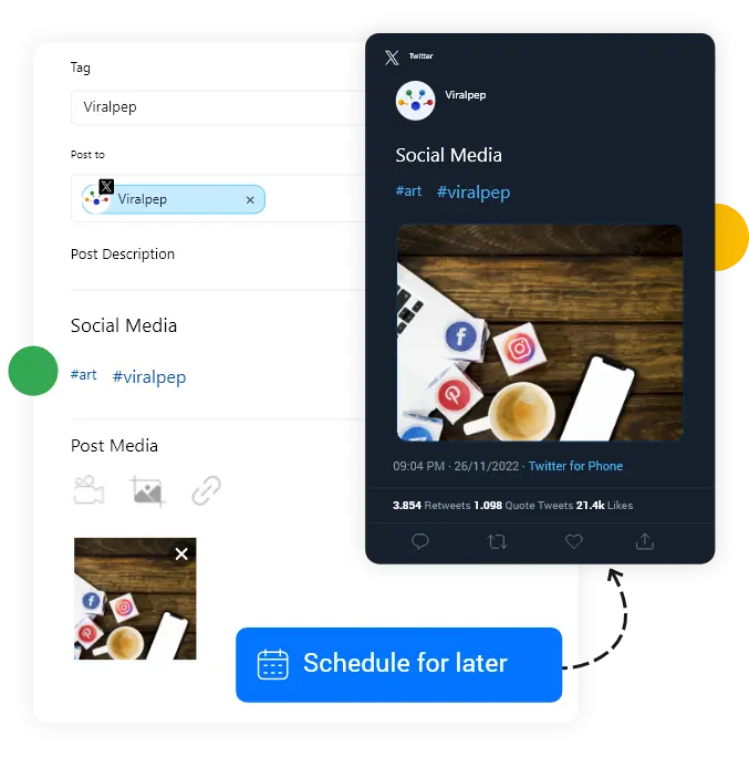 X Post Scheduling Tool