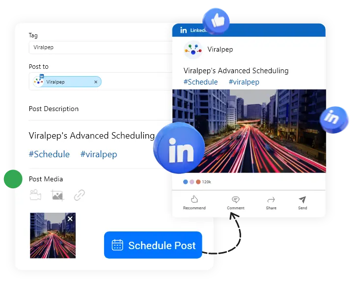 Schedule LinkedIn Post