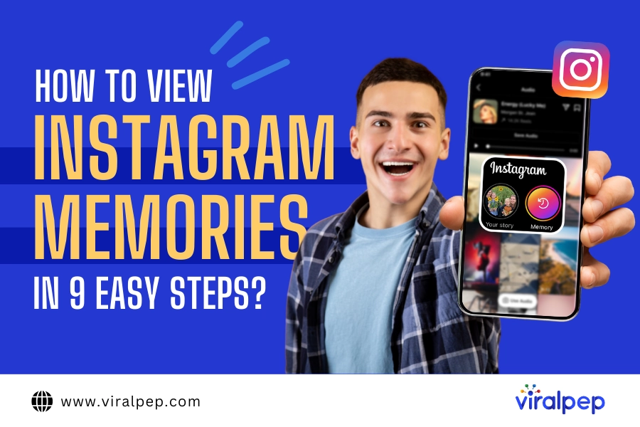 Steps of how to view instagram memories